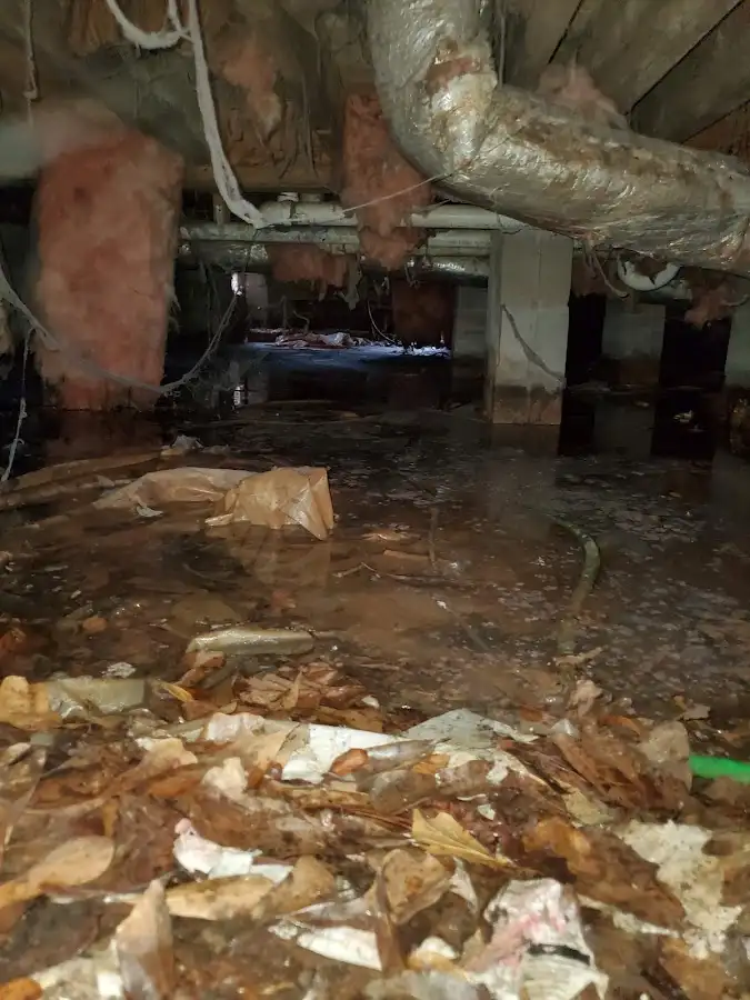 Crawl space flood assessment for Leak Detection & Repair in Granby